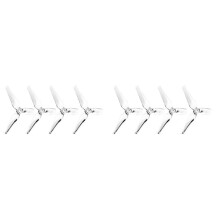 8x  for AVAN Flow 5043 5-Inch Traversing Machine Portable 3-Blade Propeller Popular Model RC Airplane Accessories,A