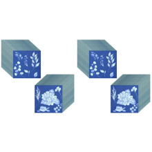 120 Sheets Cyanotype Paper Sun Print Art Kit High Sensitive Sun Paper Nature-Sun Printing Kit Drawing Art Paper