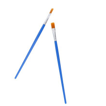 1000 Pcs Flat Paint Brushes Small Brush Bulk for Detail Painting Watercolor