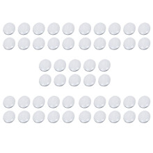50PCS Oval Crystal Transparent Clear Glass Cabochon Dome Decor 30X40mm