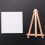 60 Set Artists  Canvas Set Painting  DIY Drawing Small Table Easel Gift 6