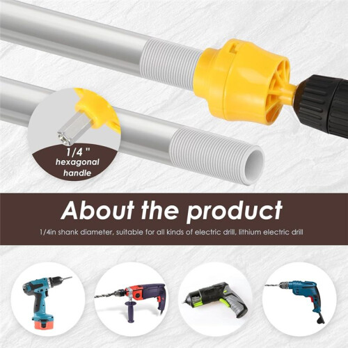PVC Thread Maker Tool for Electric Drill, Dies Pipe Threader Plumbing Tool, PVC Pipe Threading Plumbing Kit A 2