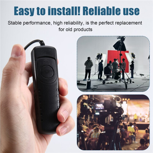 Shutter Release Cable Remote Control Replace RM-UC1 for  OM5 OM1 OM-D E-M5 E-M10 Mark II EM5 II E-PL8 E-PL6 UC1 2