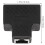 2 Port RJ45 Splitter Adapter LAN Network Ethernet Extender Connector Plug Lot 1pcs 6