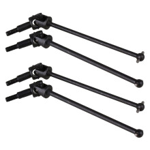 4PCS Black Iron 106015 Upgrade Universal Drive Shaft for HSP 94105 94106 94107 RC1:10 Off Road Buggy Model Car