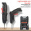 3.6V Wireless Screwdriver Kit Rechargeable Lithium Electric Hand Drill Rotatable Multi-Function Power Tools Set 1 4