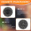 Cast Iron Cleaner Chainmail Scrubber, Upgraded Handle Cast Iron Scrubber Brush 316 Chain Mail Scrubber 6