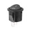 20 Pcs SPST Black Button /Off Round Rocker  AC 6A/125V 3A/250V 4