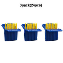 (3pack(24pcs)) 40-Pcs Starkey Wax Guard Filters Cleaning Tool Hearing Aid Wax Guard Filters (1.5mm) for Starkey Hear Clear Hearing aid Filters