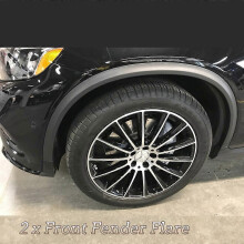 (2Pcs Front Fender) For Mercedes-Benz GLC SUV X253 2015-2022 Coupe C253 2016-2022 2Pcs Wheel Arch Fender Flares Mudguards GLC43 GLC63 AMG Upgrade