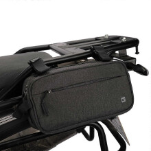 (Grey) Rhinowalk Motorcycle Bag 3L Moto Tail Bag Bumper Multifunctional Waist Bag Outdoor Motorbike  Side Bag Tool Bag Accessories
