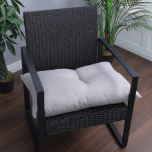 Garden Bench Cushion Patio Swing Chair Cushion Indoor Outdoor Furniture Seat Pad, Light Grey