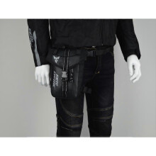 (Small gray) MOTOCENTRIC Motorcycle Riding Thigh Bags Motocross Leg Bag Pockets Racing Bag Knight Thigh Waist Bag Motorbike Shoulder Backpack