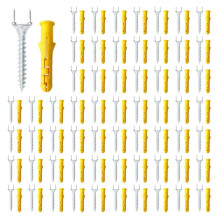 300PCS Seamless Nails Double-Headed Screw Solid Wood Baseboard Seamless Nails Foot  Special Nails Security Screws