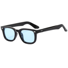 (1pcs, Schwarzer Rahmen 2) Unisex-Brille mit quadratischem Rahmen - klare und getönte Gläser, Anti-Blaulicht-Optionen