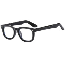 (1pcs, Anti-Blaulicht 5) Unisex-Brille mit quadratischem Rahmen - klare und getönte Gläser, Anti-Blaulicht-Optionen