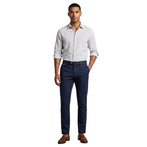 Ted Baker (S, Navy) Ted Baker Mens Haydae Straight Chinos 2