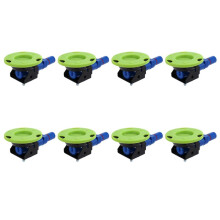 8pcs 3 Inch Concave Vacuum Cup 75mm Heavy Duty Hand Pump Suction Cup with M6 Threaded Stud