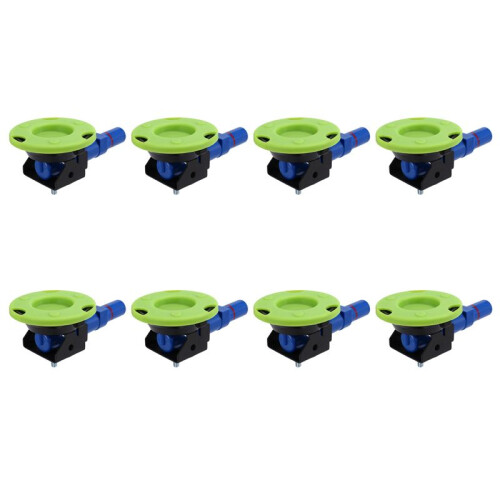 8pcs 3 Inch Concave Vacuum Cup 75mm Heavy Duty Hand Pump Suction Cup with M6 Threaded Stud