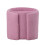 Living And Home Pinkish Purple Teddy Fleece Round Curved Back Vanity Stool 4