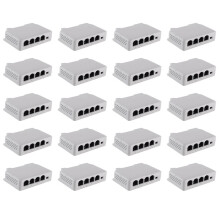 1 to 3 Port PoE Extender Passive Cascadable IEEE802.3Af for IP Port Transmission Extender for POE NVR IP (20Pcs)