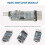 5.8G 3 Channel Video Switcher Module 3 Way Video  Unit for RC FPV Camera 2