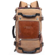 (Retro backpack brow) HEROBIKER 45L Motorcycle Bag Waterproof Motorcycle Backpack Helmet Bag Mochila Motociclista Motorcycle Tail Bag Moto Tank Bags