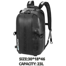 (HWB-03-BK Backpack) HEROBIKER 45L Motorcycle Bag Waterproof Motorcycle Backpack Helmet Bag Mochila Motociclista Motorcycle Tail Bag Moto Tank Bags