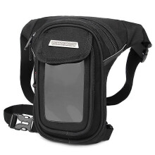 (LB002B Leg Bag) HEROBIKER 45L Motorcycle Bag Waterproof Motorcycle Backpack Helmet Bag Mochila Motociclista Motorcycle Tail Bag Moto Tank Bags