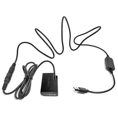 USB Dummy Batterij LP-E17 DR-E18 DRE18  Koppeling voor  Camera 1