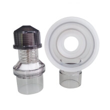 1 Válvula de Pressão Positiva para Balão de Ressuscitação + 1 Válvula PEEP para Balão de Ressuscitação para Emergências