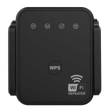 Ripetitore WiFi 300Mbps, 2.4GHz, Amplificatore di Segnale Wireless, Estensore di Segnale WiFi per Pareti Domestiche Spina EU