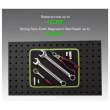 Magnetic Tool Pad Flexible Tool Holder Mat Trays Portable Organizer and Storage for Screws Wrenches Magnets