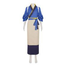 (Takina Inoue, L) Lycoris Recoil Cosplay Kimono Set Chisato Takina Kurumi Anime Kostuem fuer Erwachsene