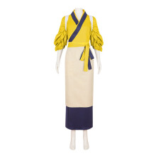 (Kurumi, S) Lycoris Recoil Cosplay Kimono Set Chisato Takina Kurumi Anime Kostuem fuer Erwachsene