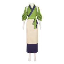 (Mizuki Nakahara, XXXL) Lycoris Recoil Cosplay Kimono Set Chisato Takina Kurumi Anime Kostuem fuer Erwachsene
