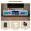 White TV Stand for 32-70 Inch TVs 6