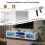 White TV Stand for 32-70 Inch TVs 7