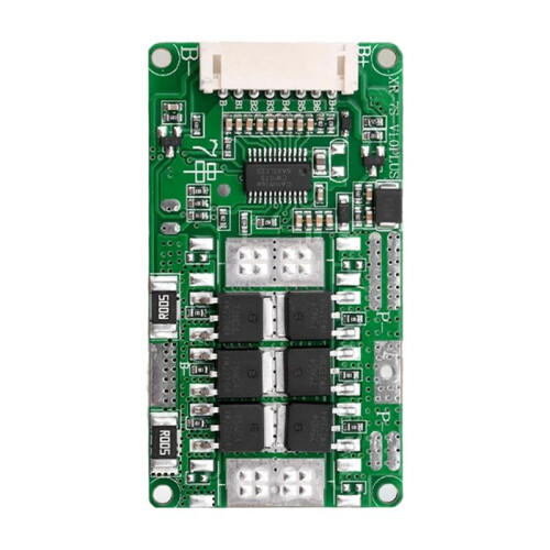 BMS 7S 24V15A Same Port Lithium Battery Charging Protection Board Overcurrent/Voltage/Discharge Short Circuit Protection 1