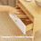 Homcom HOMCOM Bamboo Sofa Arm Tray, Foldable Anti-Slip Armrest Tray for Drinks 7
