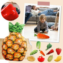 (A) 20CM Artificial Realistic Simulation Vegetables Model Grilled Fruits Vegetables