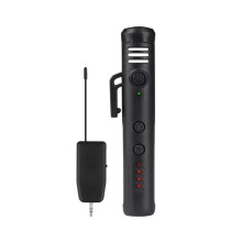 Wireless Microphone with 6.5mm Converter Adapter Neck-Hanging Teaching Microphone Outdoor Live Broadcast Microphone