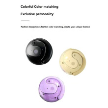 Wireless Translation Earbuds Real Translation Earphones Voice AI Wireless Headphones for Travel,C