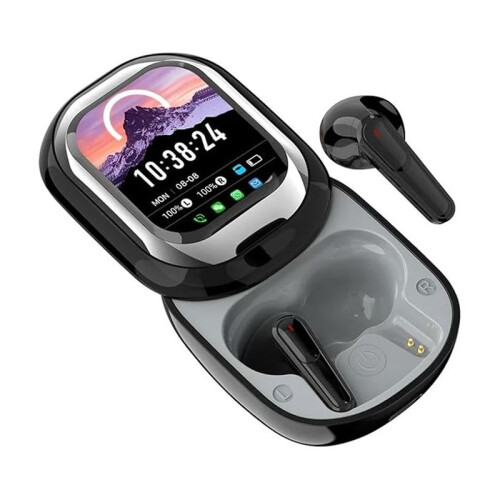 In-Ear Full-Color Touch Screen Wireless Long-Life Noise Reduction  Headset with  Watch Function Headset 1