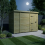10 x 4 Pent Shed Tanalised (Single Door, No Windows) 3