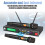 Professional Wireless Microphone Set UHF, Noise Reduction, Long Range, Dual Antenna for Stage Performances AU Plug 5
