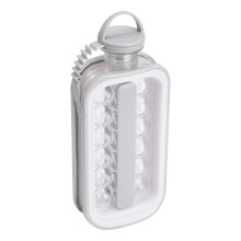 Solution polyvalente pour rafraîchir vos boissons, deux fonctions : machine à glaçons sphériques 2 en 1, bac à glaçons portable pour bouteilles