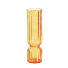 Vase hydroponique de style nordique, pot de fleurs en verre de haute qualité sans plomb, décoration idéale pour la décoration de table, mariage,