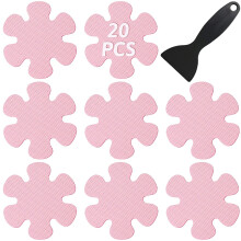 Bandes adhésives pour baignoire et douche, autocollants antidérapants offrant une surface antidérapante résistante et faciles à appliquer pour