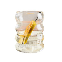 Verres côtelés, verres créatifs pour eau, café, jus ou toute autre boisson, ensemble de verres polyvalents, compatibles lave-vaisselle
